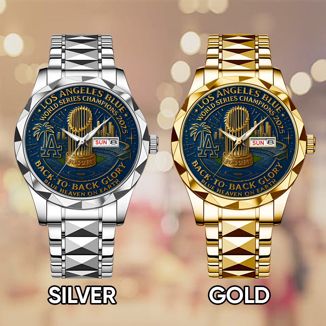 Los-Angeles-Dodgers-World-Series-2025-Alloy-Luxury-Quartz-Watch-CHAMP1003-1