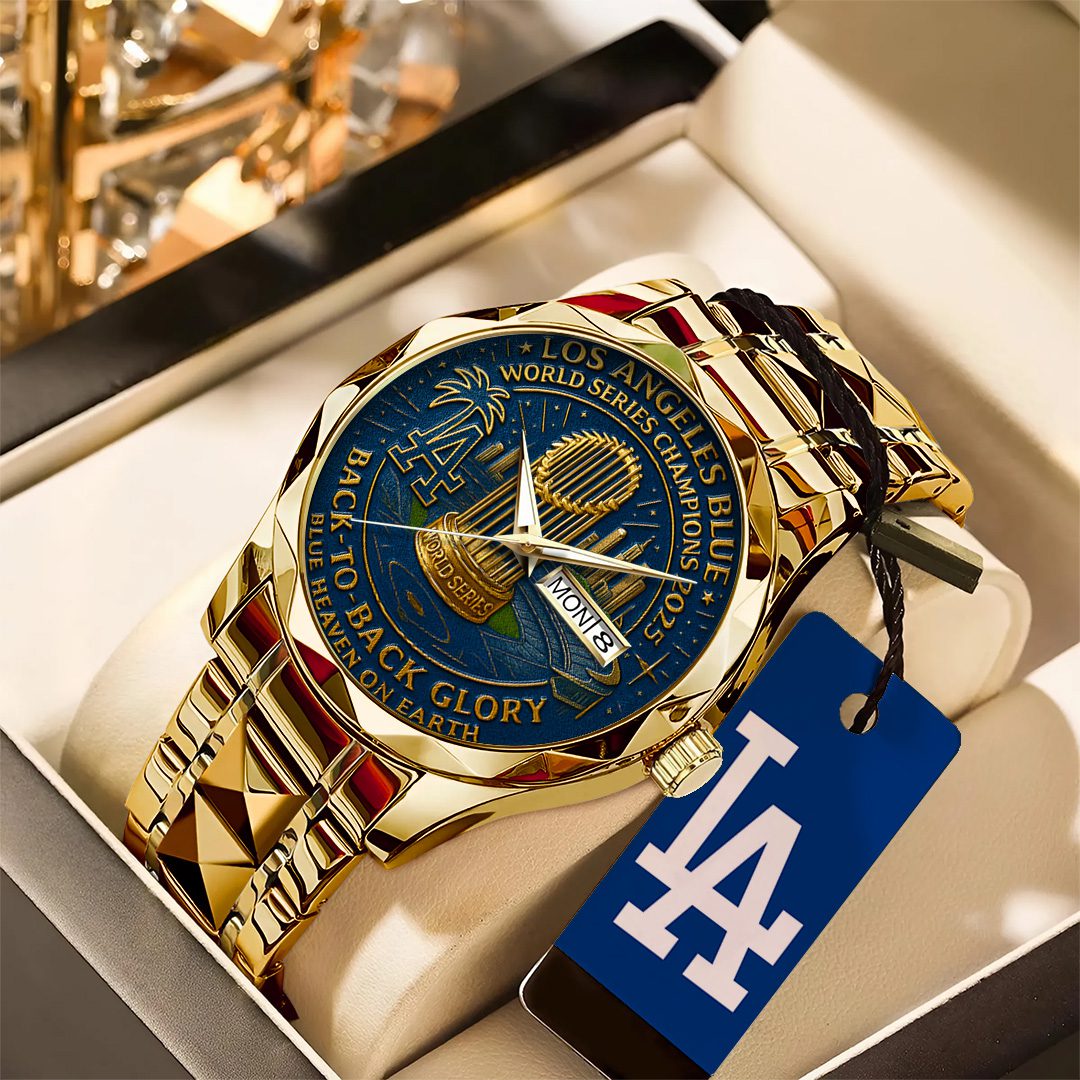Los Angeles Dodgers World Series 2025 Alloy Luxury Quartz Watch CHAMP1003 Los Angeles Dodgers World Series 2025 Alloy Luxury Quartz Watch CHAMP1003