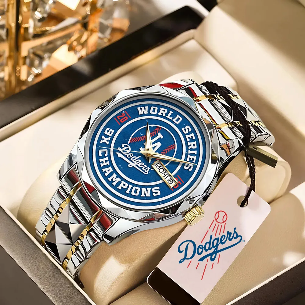 Los Angeles Dodgers World Series 2025 Alloy Luxury Quartz Watch GIFT1030
