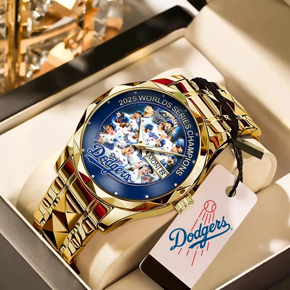 Los Angeles Dodgers World Series 2025 Alloy Luxury Quartz Watch GIFT1039