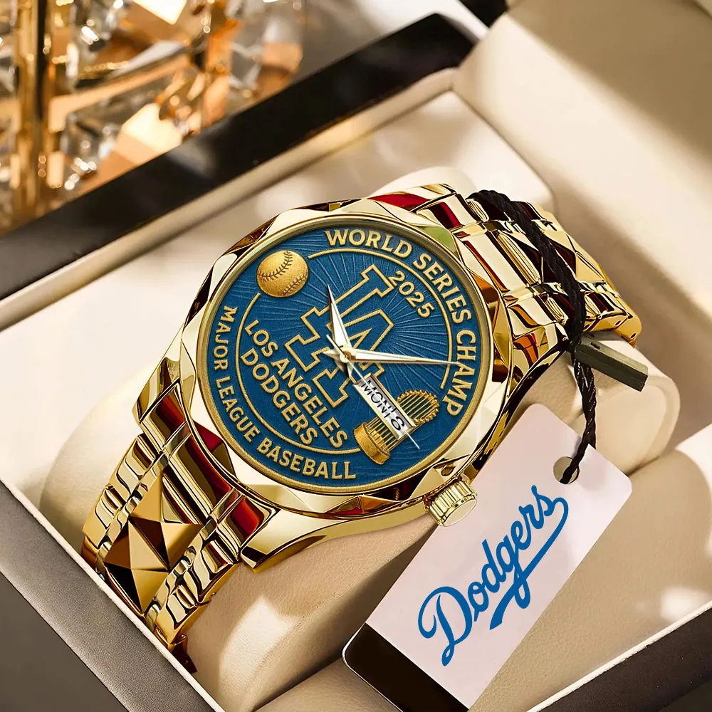 Los Angeles Dodgers World Series 2025 Alloy Luxury Quartz Watch GIFT1054