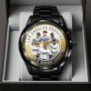 Los Angeles Dodgers World Series 2025 Black Stainless Steel Watch GIFT1025