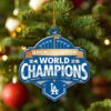 Los Angeles Dodgers World Series 2025 Custom Shape 2-sided Acrylic Ornament CHAMP1049