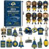 Los Angeles Rams Advent Calendar Acrylic Hanging Decor Box 2025 89Th Anniversary