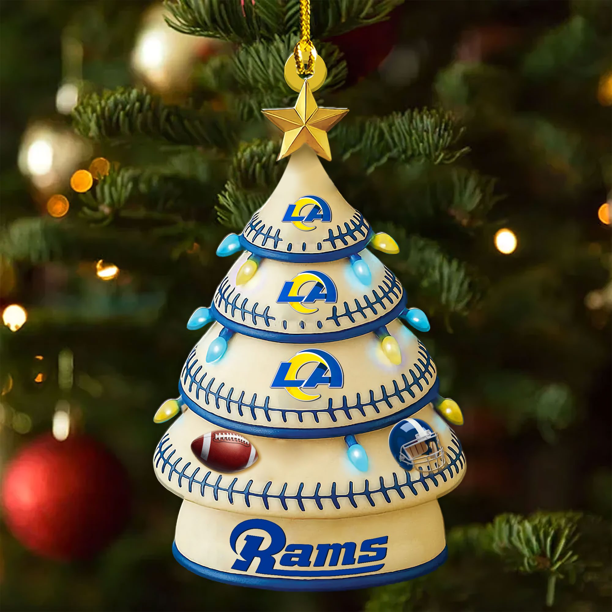Los-Angeles-Rams-Merry-Christmas-Ornament-2025 Los Angeles Rams Merry Christmas Ornament 2025