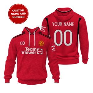 Manchester United Home Unisex Performance Hoodie 23/24 Season SCC1444