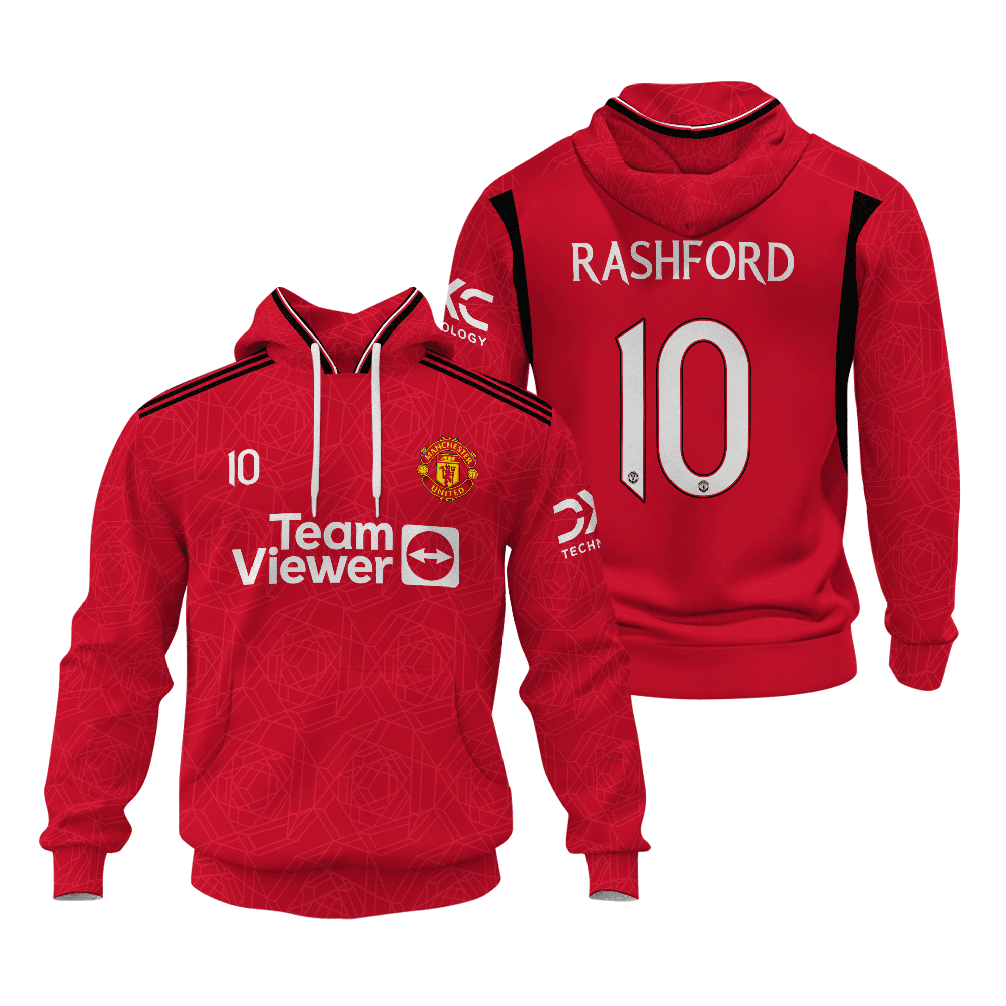 Manchester-United-Home-Unisex-Performance-Hoodie-2324-Season-SCC1457 Manchester United Home Unisex Performance Hoodie 23/24 Season SCC1457