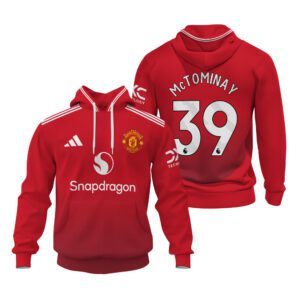 Manchester United Home Unisex Performance Hoodie 24/25 Season SCC1419