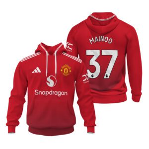 Manchester United Home Unisex Performance Hoodie 24/25 Season SCC1425