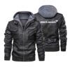 Mclaren Black Brown Leather Jacket LIZ077
