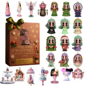Melanie Martinez Advent Calendar Acrylic Hanging Decor Box 2025- 24 Days of Surprises-Style Surprises
