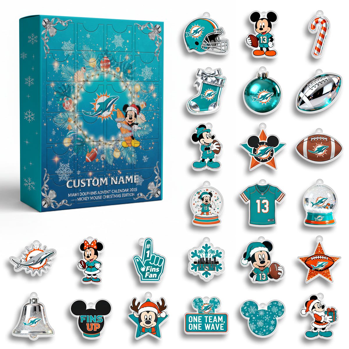 Miami-Dolphins-Advent-Calendar-Acrylic-Hanging-Decor-Box-Gift-For-Fan-1