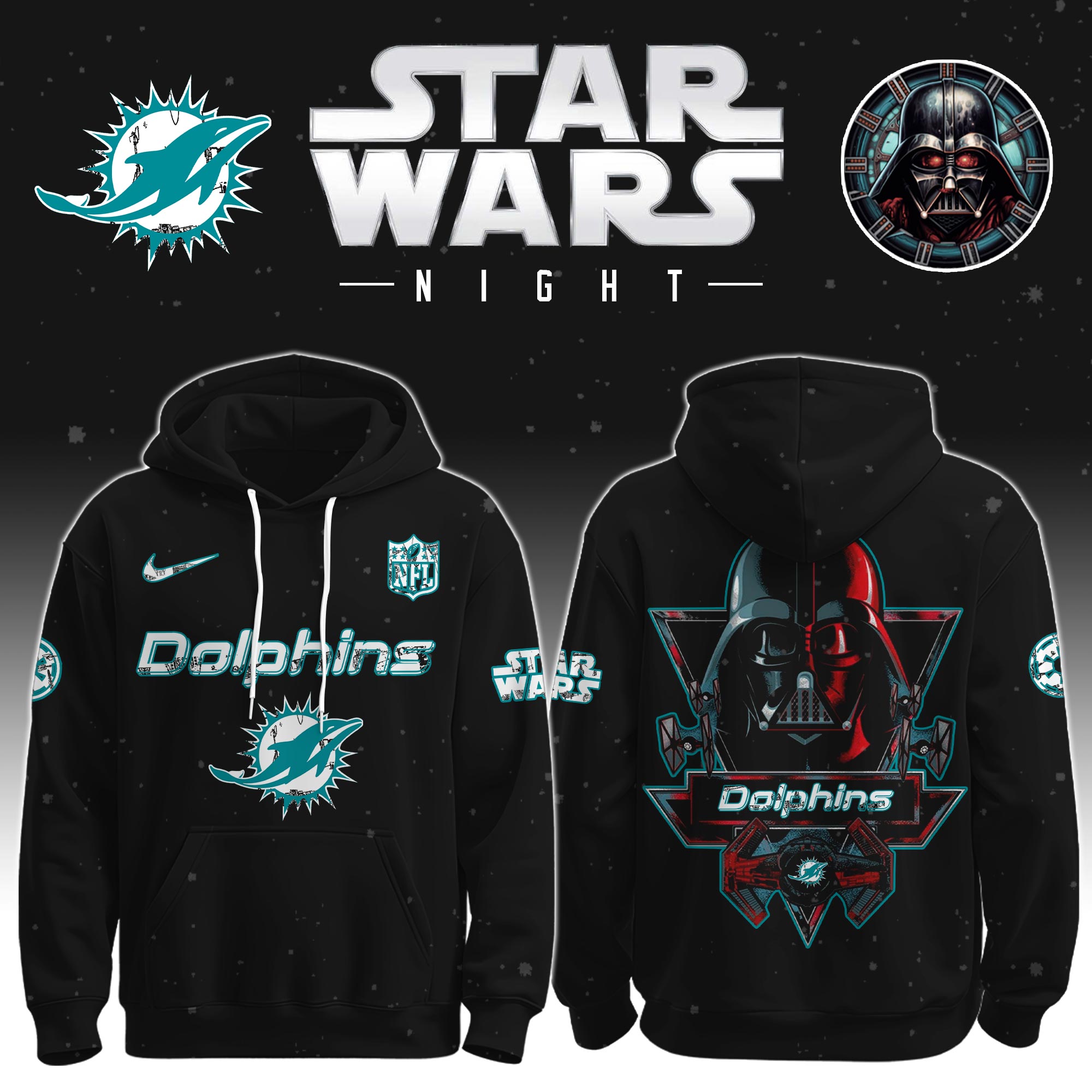 Miami-Dolphins-Star-Wars-Darth-Vader-Limited-Editions-Performance-Unisex-Hoodie-Jogger-Set Miami Dolphins Star Wars Darth Vader Limited Editions Performance Unisex Hoodie Jogger Set