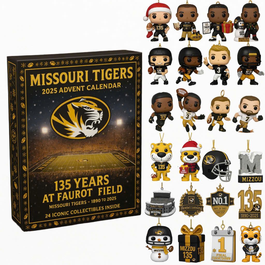 Missouri-Tigers-135Th-Anniversary-Advent-Calendar-Acrylic-Hanging-Decor-Box-2025 Missouri Tigers 135Th Anniversary Advent Calendar Acrylic Hanging Decor Box 2025