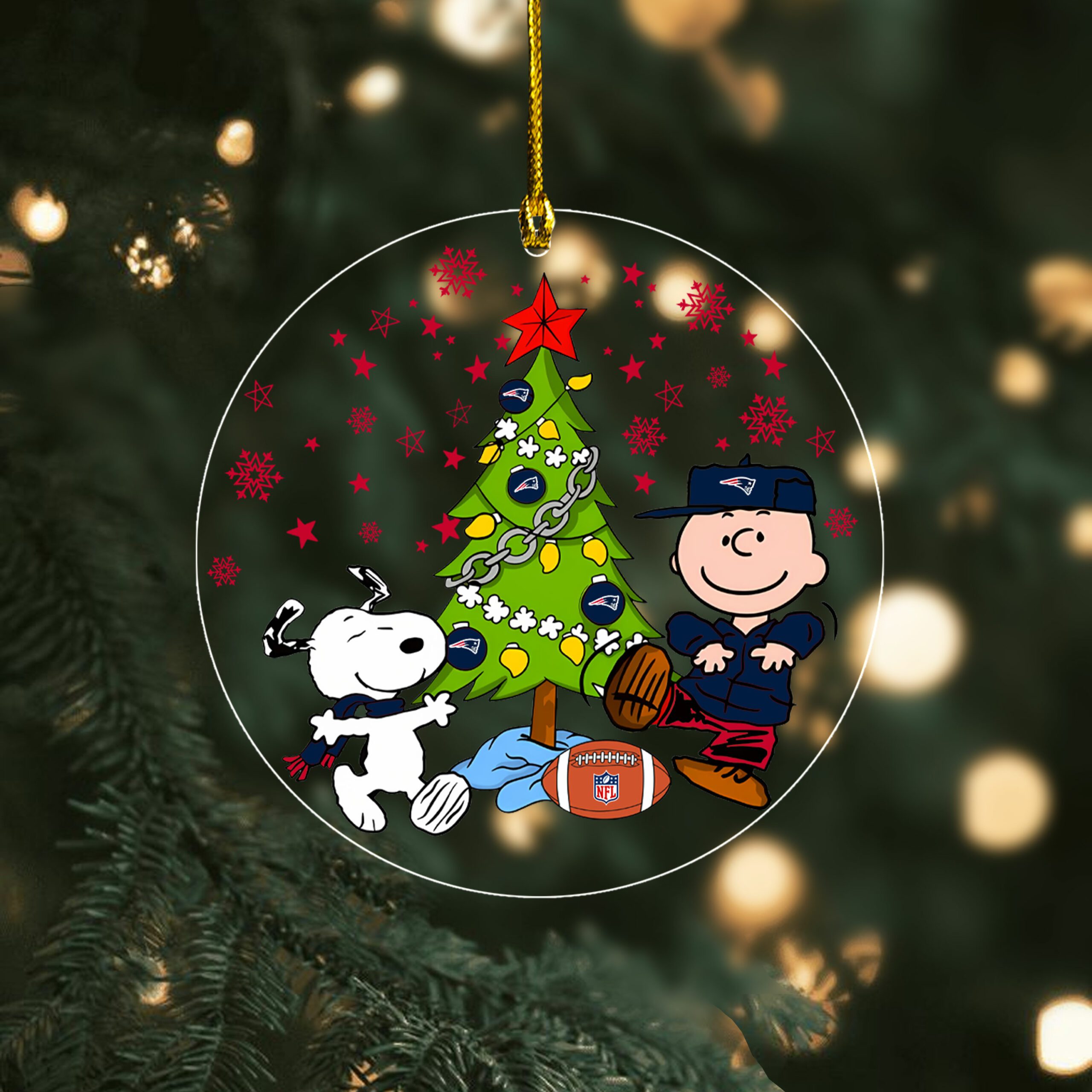 New-England-Patriots-Merry-Christmas-Ornament-2025 New England Patriots Merry Christmas Ornament 2025