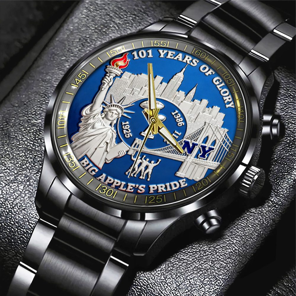 New-York-Giants-101st-Anniversary-Black-Stainless-Steel-Watch-GIFT1002-1