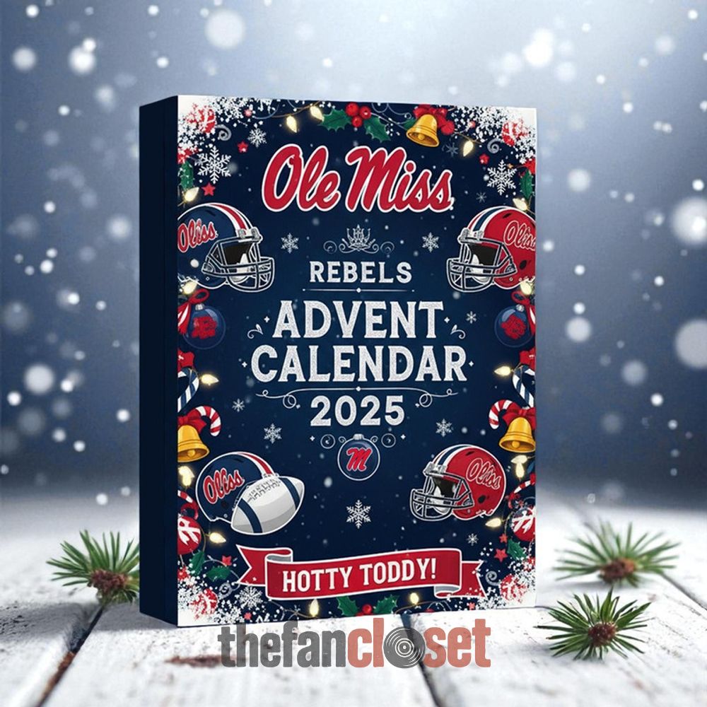 Ole Miss Rebels Hotty Toddy Advent Calendar 2025