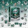 Philadelphia Eagles Advent Calendar Acrylic Hanging Decor Box - Gift For Fan