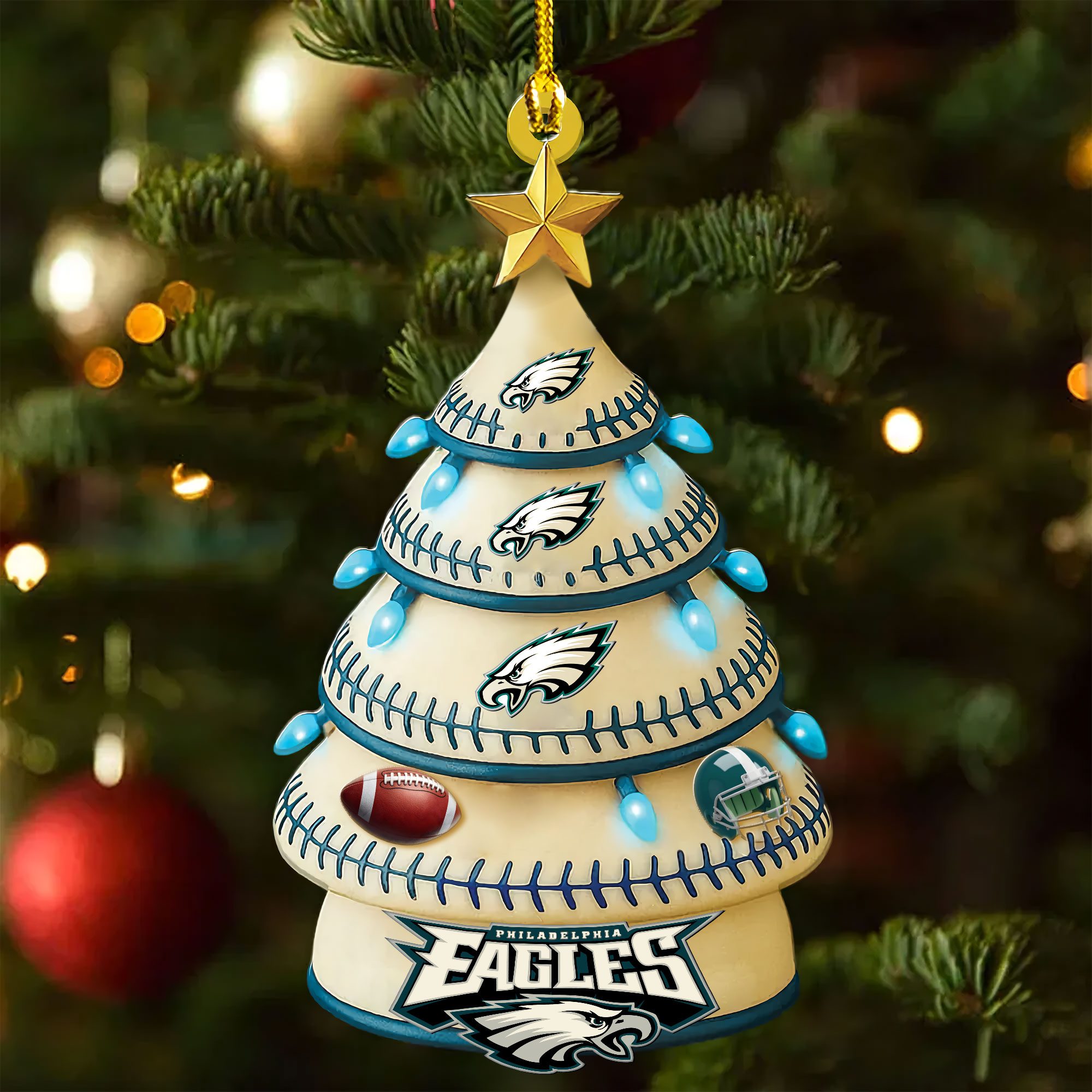 Philadelphia-Eagles-Merry-Christmas-Ornament-2025 Philadelphia Eagles Merry Christmas Ornament 2025