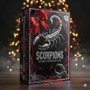 Scorpions Band Christmas 2025 Advent Calendar Acrylic Hanging Decor Box