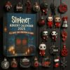 Slipknot All Hope For Christmas Is Gone Advent Calendar Acrylic Hanging Decor Box 2025