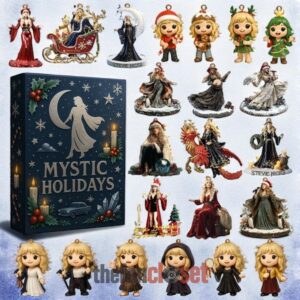 Stevie Nicks Mystic Holidays Advent Calendar Acrylic Hanging Decor Box 2025