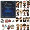 Stray Kids Holiday Limited Edition 2025 Advent Calendar Acrylic Hanging Decor Box Christmas Gift