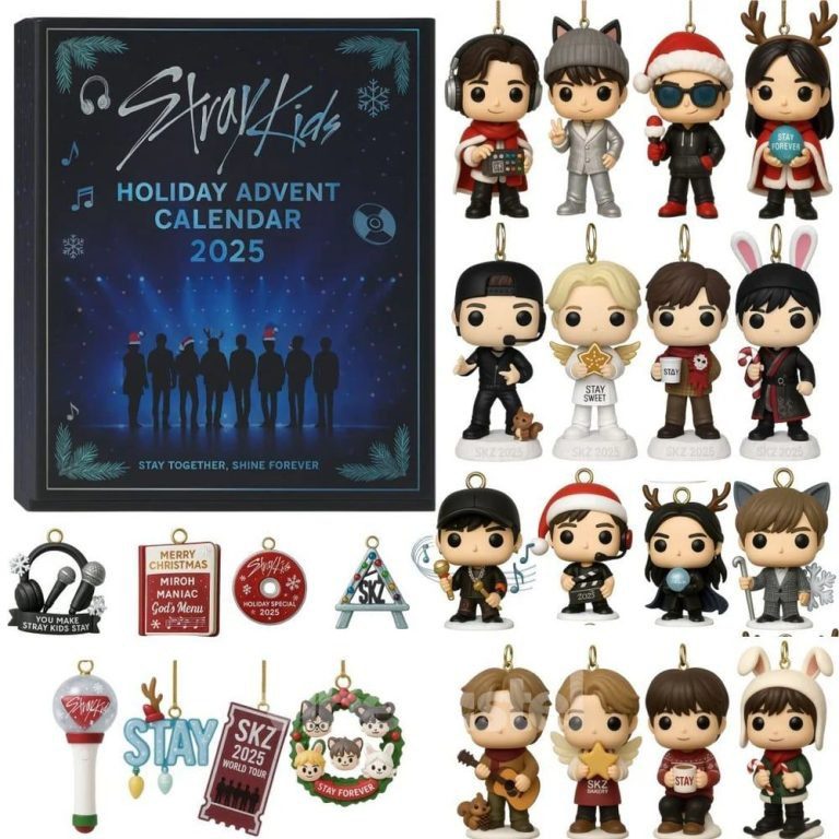 Stray-Kids-Holiday-Limited-Edition-2025-Advent-Calendar-Acrylic-Hanging-Decor-Box-Christmas-Gift Stray Kids Holiday Limited Edition 2025 Advent Calendar Acrylic Hanging Decor Box Christmas Gift