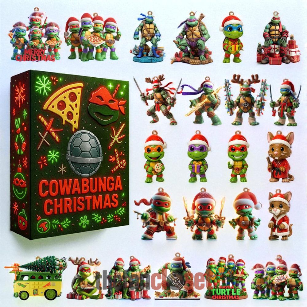 Teenage Mutant Ninja Turtles Cowabunga Christmas Advent Calendar 2025