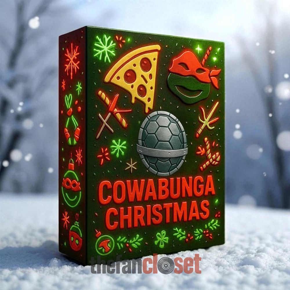 Teenage Mutant Ninja Turtles Cowabunga Christmas Advent Calendar 2025 Teenage Mutant Ninja Turtles Cowabunga Christmas Advent Calendar Acrylic Hanging Decor Box 2025