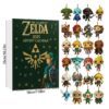 The Legend of Zelda Advent Calendar Acrylic Hanging Decor Box 24 Surprise Mini Figures
