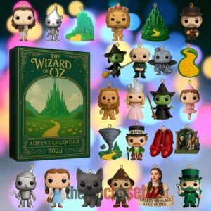 The Wizard of Oz Advent Calendar Acrylic Hanging Decor Box 2025