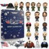 Top Gun Movie Happy Christmas 2025 Advent Calendar Acrylic Hanging Decor Box