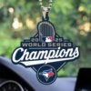 Toronto Blue Jays Custom shape 2-sided Acrylic Car Ornament  TRT1013