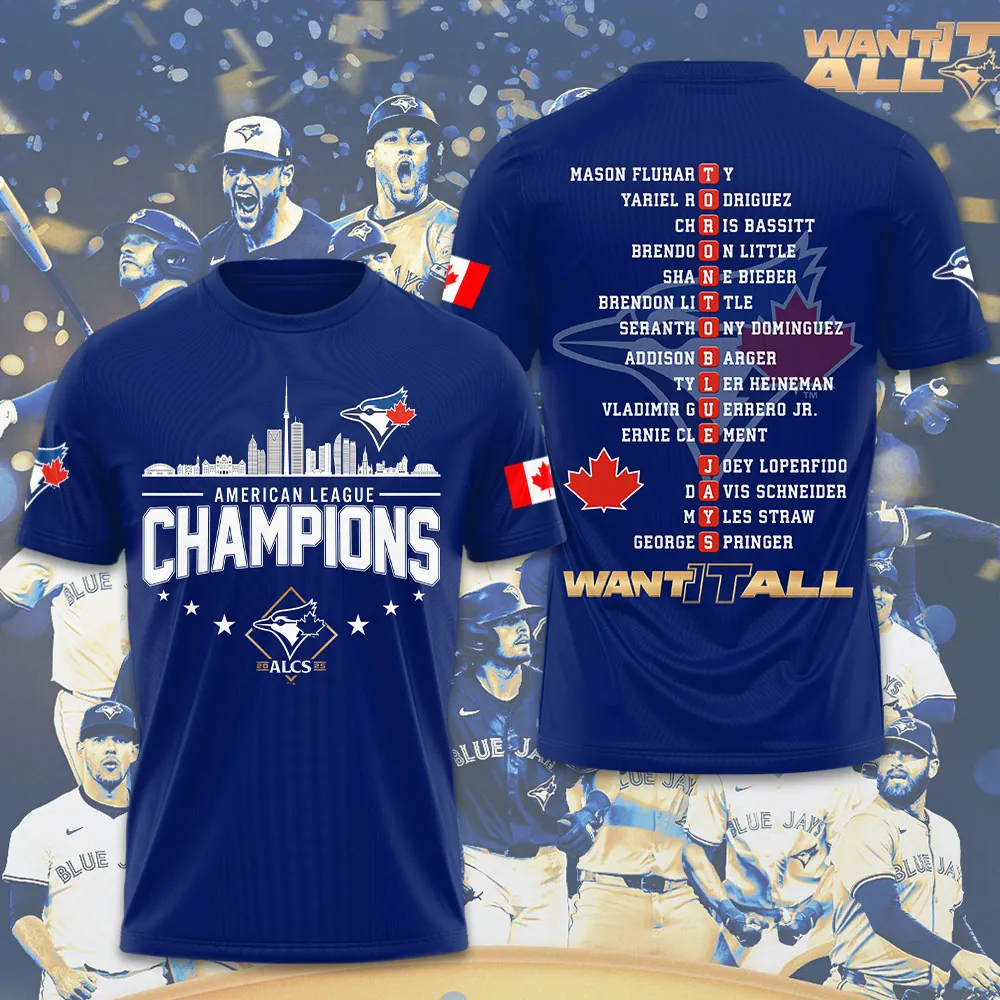 Toronto Blue Jays Unisex Performance T-Shirt TRT1068