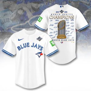 Toronto Blue Jays World Series 2025 Baseball Jersey  TRT1017