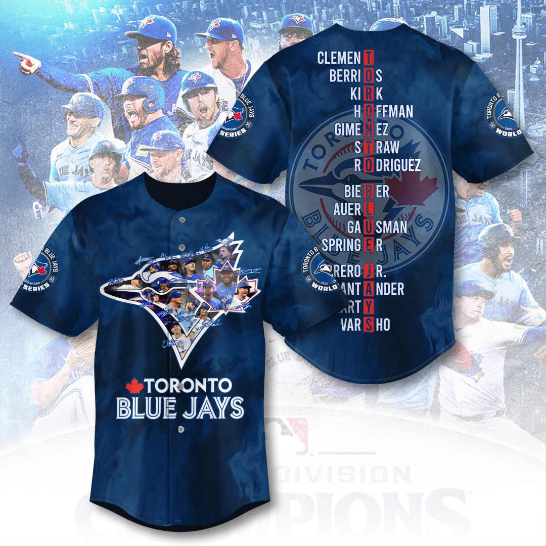 Toronto Blue Jays World Series 2025 Baseball Jersey TRT1064 Toronto Blue Jays World Series 2025 Baseball Jersey TRT1064