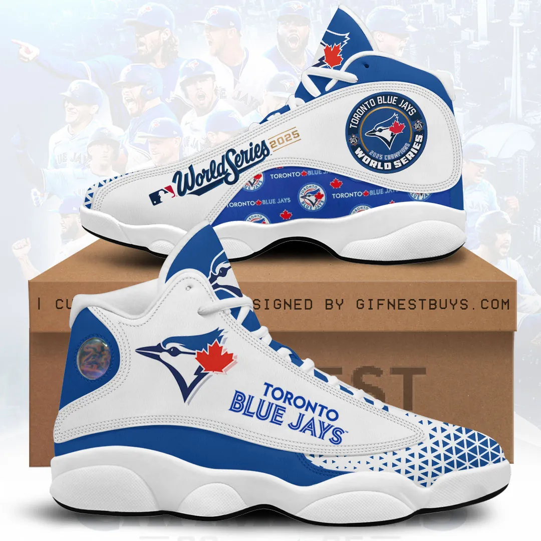 Toronto Blue Jays World Series 2025 JD13 Sneaker  TRT1004