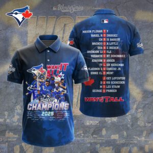 Toronto Blue Jays World Series 2025 Polo Shirt TRT1097