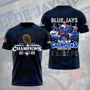Toronto Blue Jays World Series 2025 Unisex Performance T-Shirt TRT1067