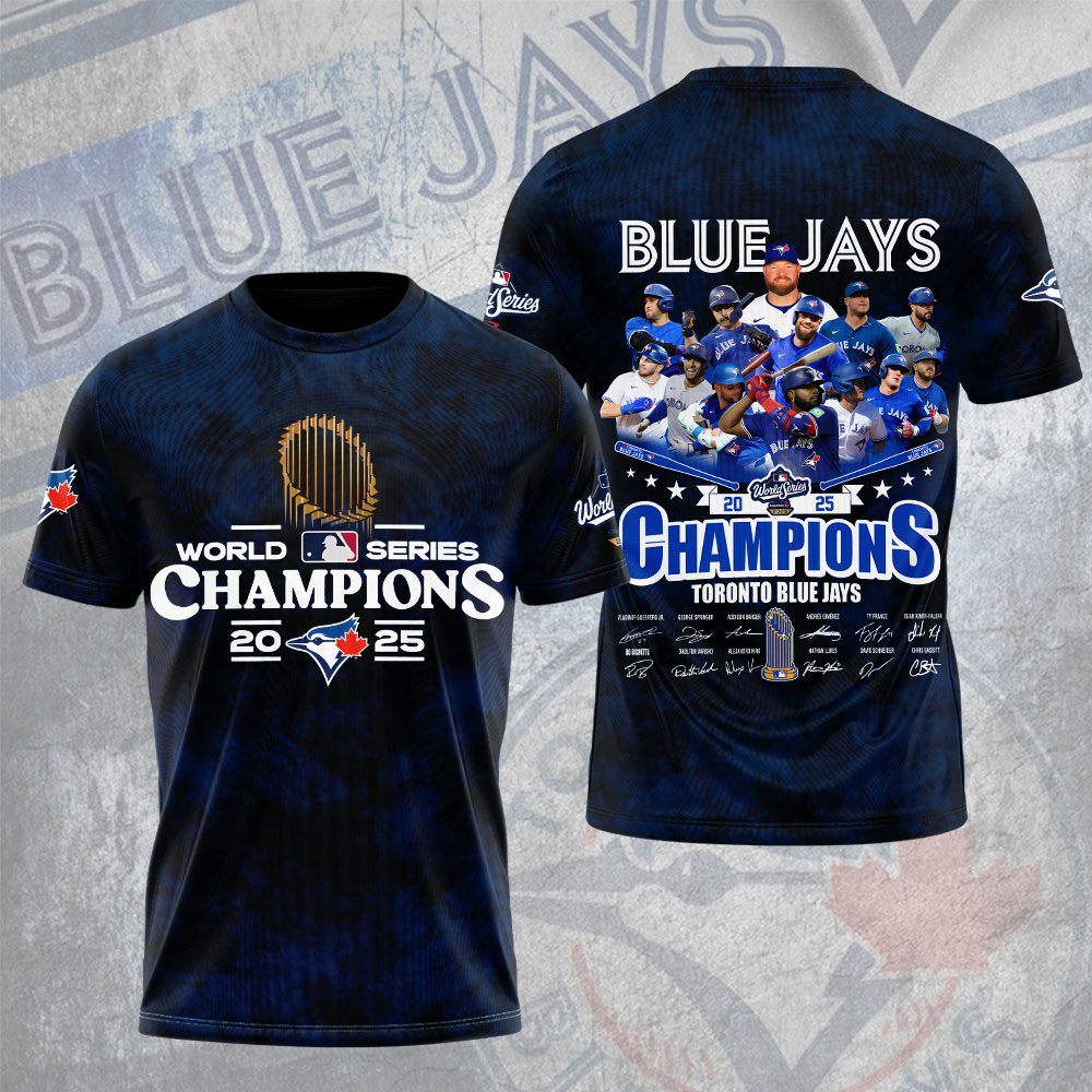 Toronto-Blue-Jays-World-Series-2025-Unisex-Performance-T-Shirt-TRT1067 Toronto Blue Jays World Series 2025 Unisex Performance T-Shirt TRT1067