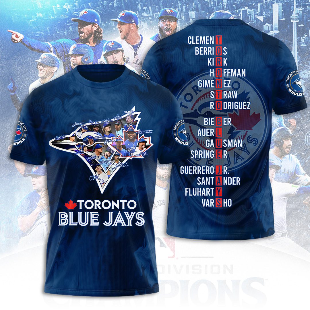 Toronto-Blue-Jays-World-Series-2025-Unisex-Performance-T-Shirt-TRT1082 Toronto Blue Jays World Series 2025 Unisex Performance T-Shirt TRT1082