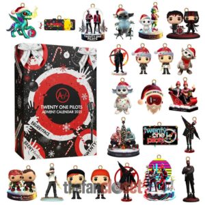 Twenty One Pilots Christmas 2025 Advent Calendar Acrylic Hanging Decor Box