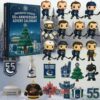 Vancouver Canucks 55th Anniversary Advent Calendar Acrylic Hanging Decor Box