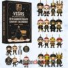 Vegas Golden Knights 8th Anniversary Advent Calendar Acrylic Hanging Decor Box