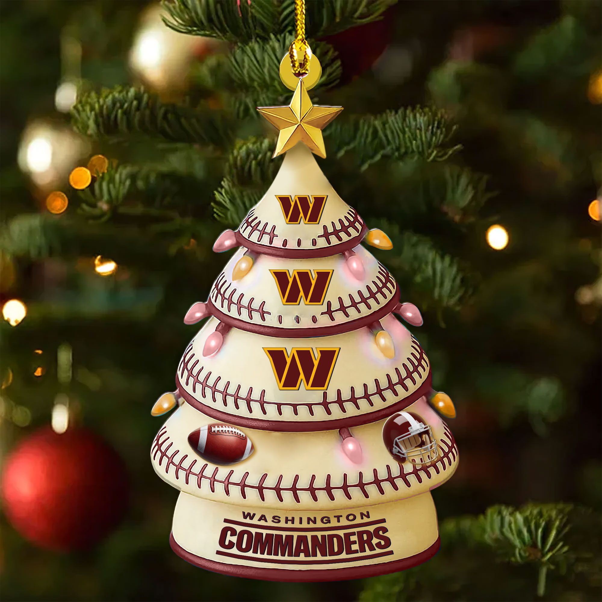 Washington-Commanders-Merry-Christmas-Ornament-2025 Washington Commanders Merry Christmas Ornament 2025
