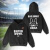 Chicago Bears Bad Bunny Super Bowl LX 2026 2D Washed Hoodie