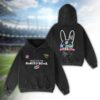 Jacksonville Jaguars Bad Bunny Super Bowl LX 2026 2D Washed Hoodie