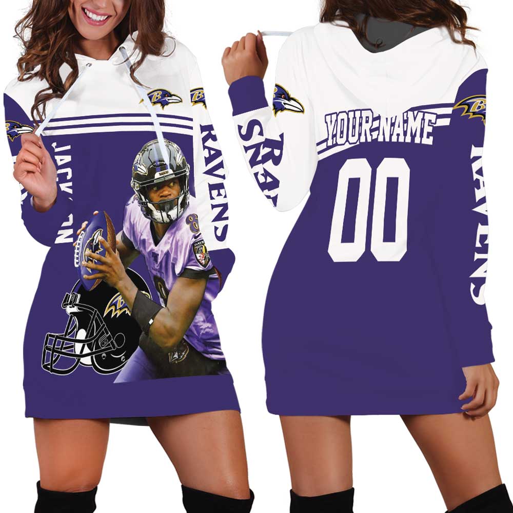 Lamar Jackson Baltimore Ravens 8 Legend 3D Personalized Hoodie Dress HD3597 Lamar Jackson Baltimore Ravens 8 Legend 3D Personalized Hoodie Dress HD3597
