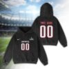New England Patriots Bad Bunny Super Bowl LX 2026 2D Washed Hoodie